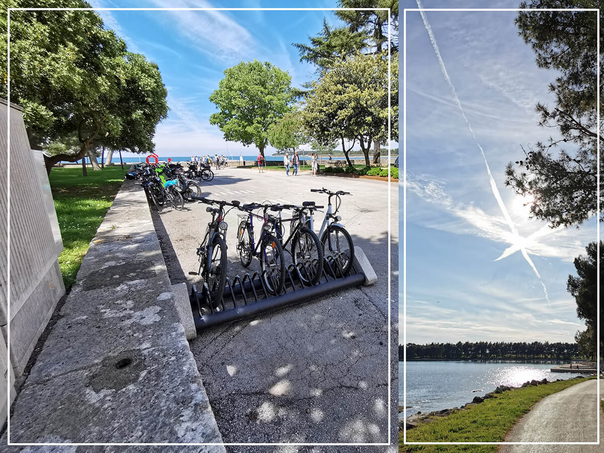 Wenn Sie in Novigrad ein Fahrrad mieten, können Sie beruhigt sein